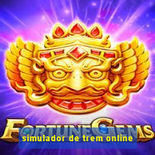 simulador de trem online